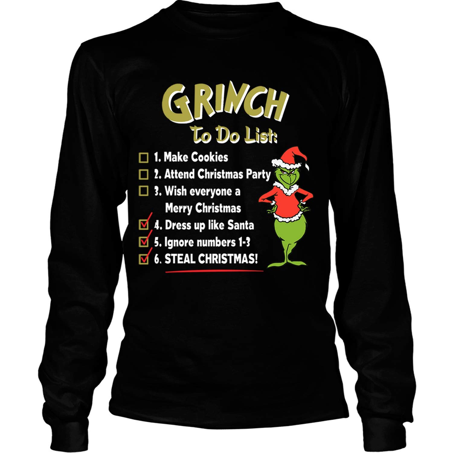 Grinch Steal Christmas T Shirt Grinch Shirt Dr Seuss Shirt Tees