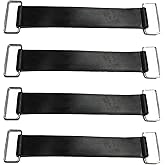 4Pcs Motorcycle Universal Rubber Battery Band Strap Holder Belt Fit for Honda Suzuki