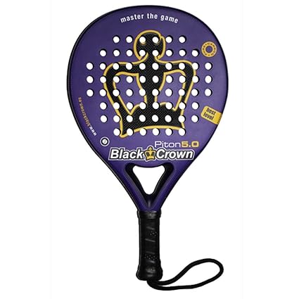 Amazon.com : Black Crown | Piton 5.0 Padel Racket Paddle ...