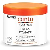 Cantu for Men Cream Pomade Flex Hold, 8 oz (Packaging May Vary)