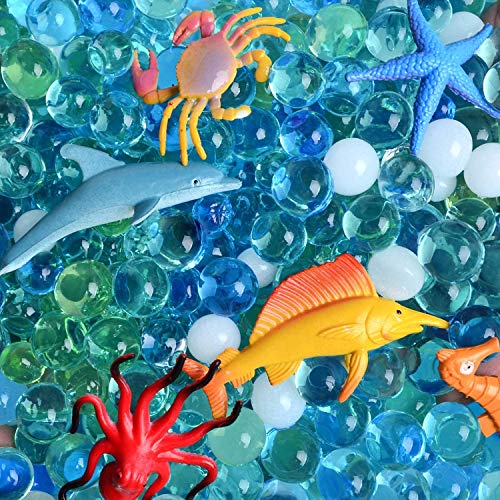 AINOLWAY Beads (Half Pound) for Ocean Explorers' Tactile Experience - 5 ...