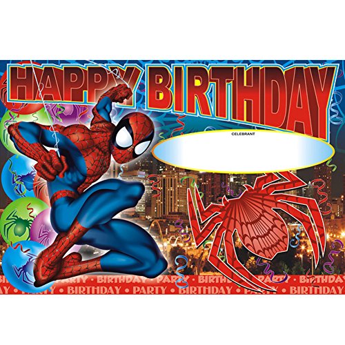 Hình nền Spiderman Background Happy Birthday Super cool