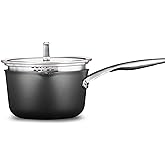 Calphalon Premier Hard-Anodized Nonstick 3.5-Quart Sauce Pan with Lid