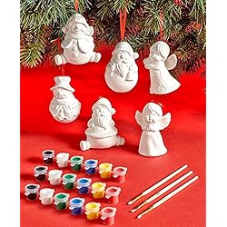 12-Pc. Paint Your Own Ornament Set