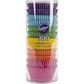 Wilton Standard Cupcake Liner Baking Cups, 300 Count, Rainbow Bright