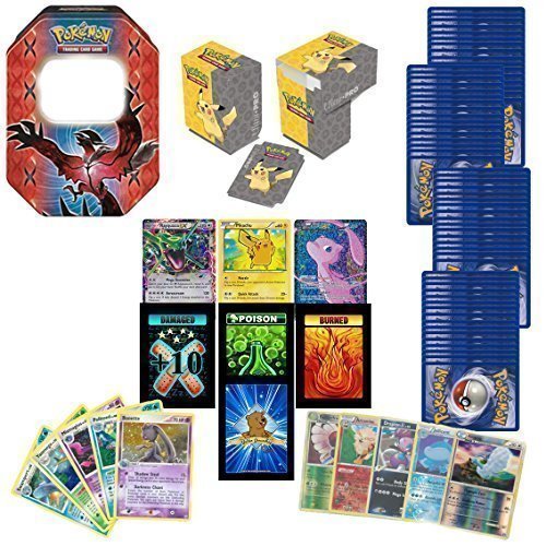 Buy 100 Assorted Pokemon Cards with 2 Ultra Rares! Bonus 20 Foils ...