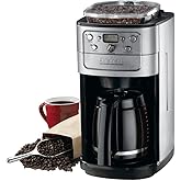 Cuisinart DGB-1400BCPCFR Burr Grind and Brew 12-Cup Coffee Maker (Renewed)