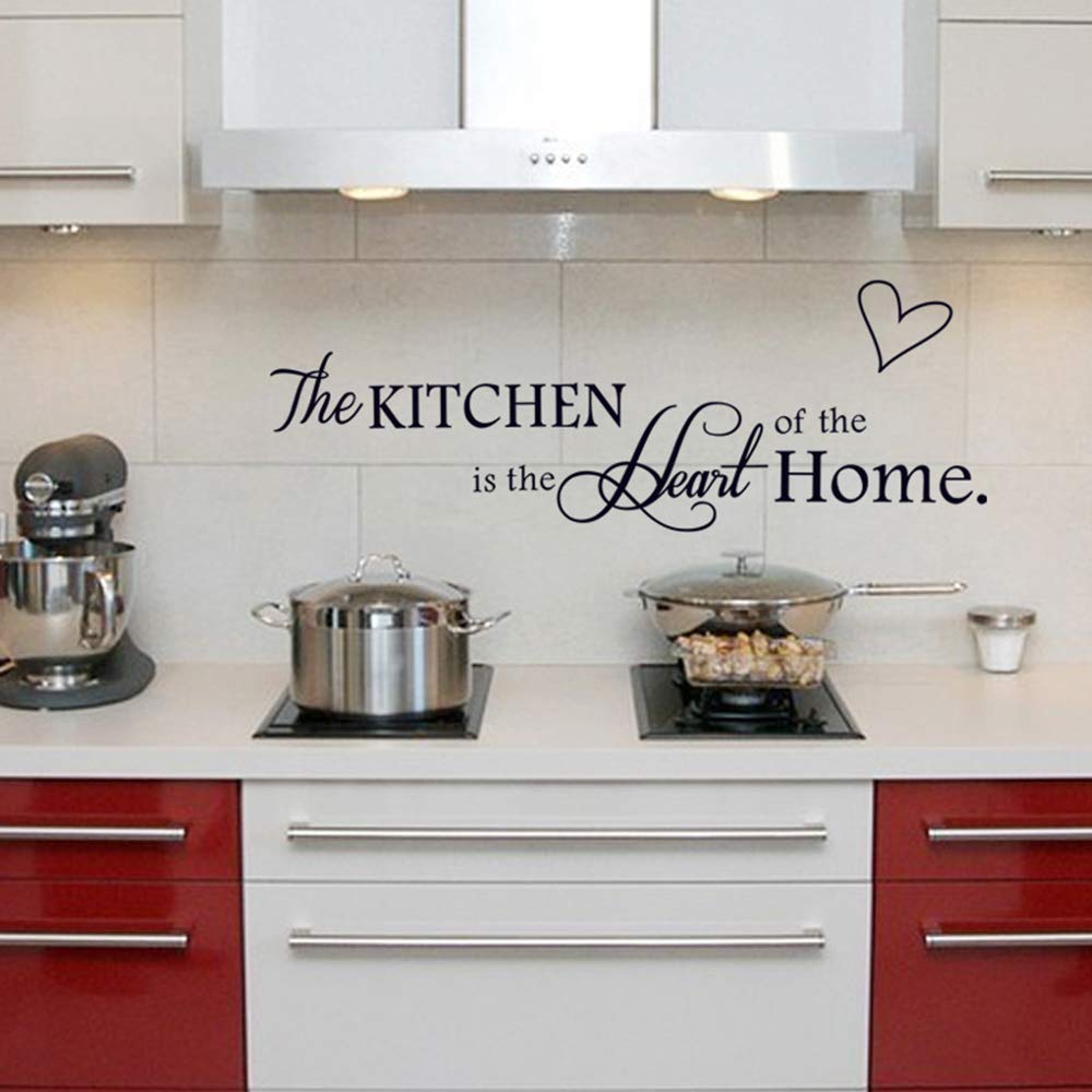 Tinfun 'The Kitchen' Quote Wall Stickers Kitchen & Dining Room Wall Decal Vinyl Home Décor