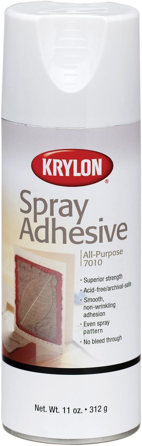 Krylon K07010 11-Ounce All-Purpose Spray Adhesive