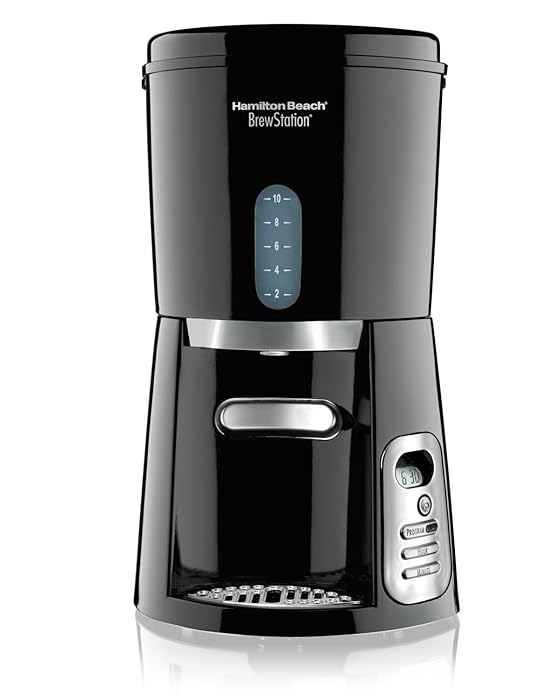 Hamilton Beach 10-Cup Coffee Maker, Programmable BrewStation Dispensing Coffee Machine (47380)