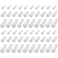 Create idea 150pcs 3 Sizes White Pet Toy Balls Replacement Squeakers Whistle Funny Durable Plastic BB Toy Accessories Squeake