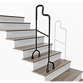 Cushore Stair Climbing Assist Cane for Both Walk Up and Down Stairs, Elderly Stair Lift Assist Devices with Adjustable Height