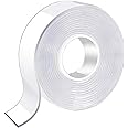 nebxazw Double Sided Tape Heavy Duty, Multipurpose Removable Mounting Tape Adhesive, Reusable Strong Stick Wall Tape Strip Cl