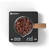 Mini Coffee Scale with Timer, Maestri House Rechargeable Espresso Scale, 2kg/0.1g Accurate Scale for Espresso and Pour-Over C