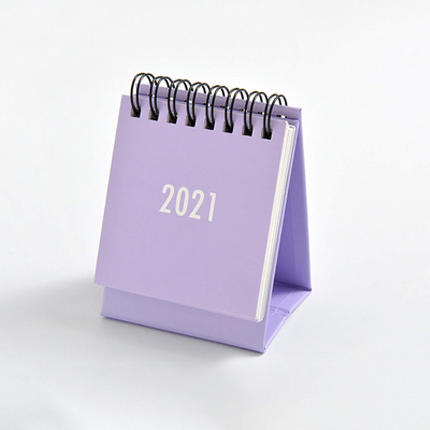 BinaryABC Small Desk Calendar 2021, Mini Monthly Desk