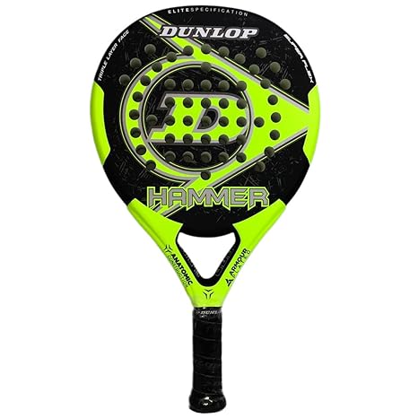 DUNLOP Hammer - Pala de padel, Unisex Adulto, Amarillo