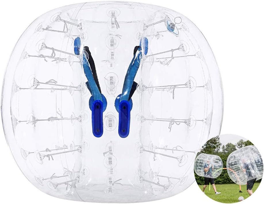 ThinkMax Bumper Ball for Kids and Adults, 4FT / 5FT Inflatable Bubble Soccer Ball, Human Hamster Ball Body Zorb Ball