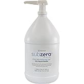 Sub Zero Cooling Pain Relief Gel, 1-Gallon Bottle with Pump - Joint Relief and Nerve Pain Relief Cream for Muscle Deep Pain R