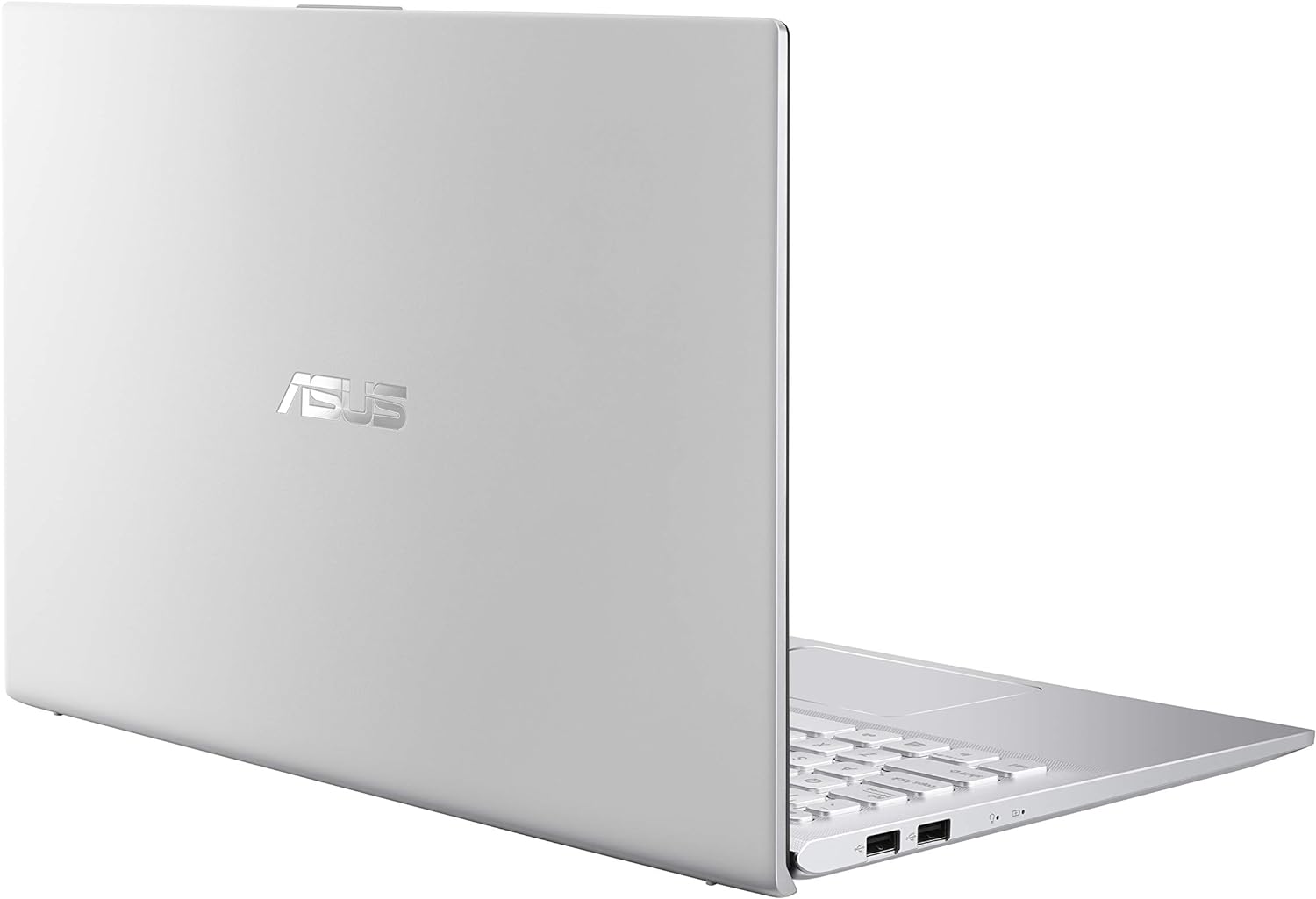 ASUS VivoBook S512 Thin and Light Laptop, 15.6” FHD, Intel Core i7-10510U CPU, 8GB DDR4 RAM, 256GB PCIe SSD + 1TB HDD, Windows 10 Home, S512FA-DS71, Silver Metal