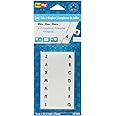 Redi-Tag Alphabetical Tabs, A - Z Pre-Printed Divider Tabs, Permanent Adhesive Index Labels,Divider Labels for School, Home a