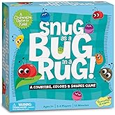 Peaceable Kingdom Snug as a Bug in a Rug Award Winning Cooperative Preschool Skills Builder Game for 2 to 4 Kids ages 3+