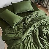 DOZ Sheet Set, 100% Viscose derived from Bamboo, Organically Grown, Buttery Soft, Cooling Sheets, High GSM, Deep Pockets - 2 