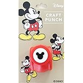 Small Disney Craft Paper Punch of Mickey Mouse Logo (Japan Import)