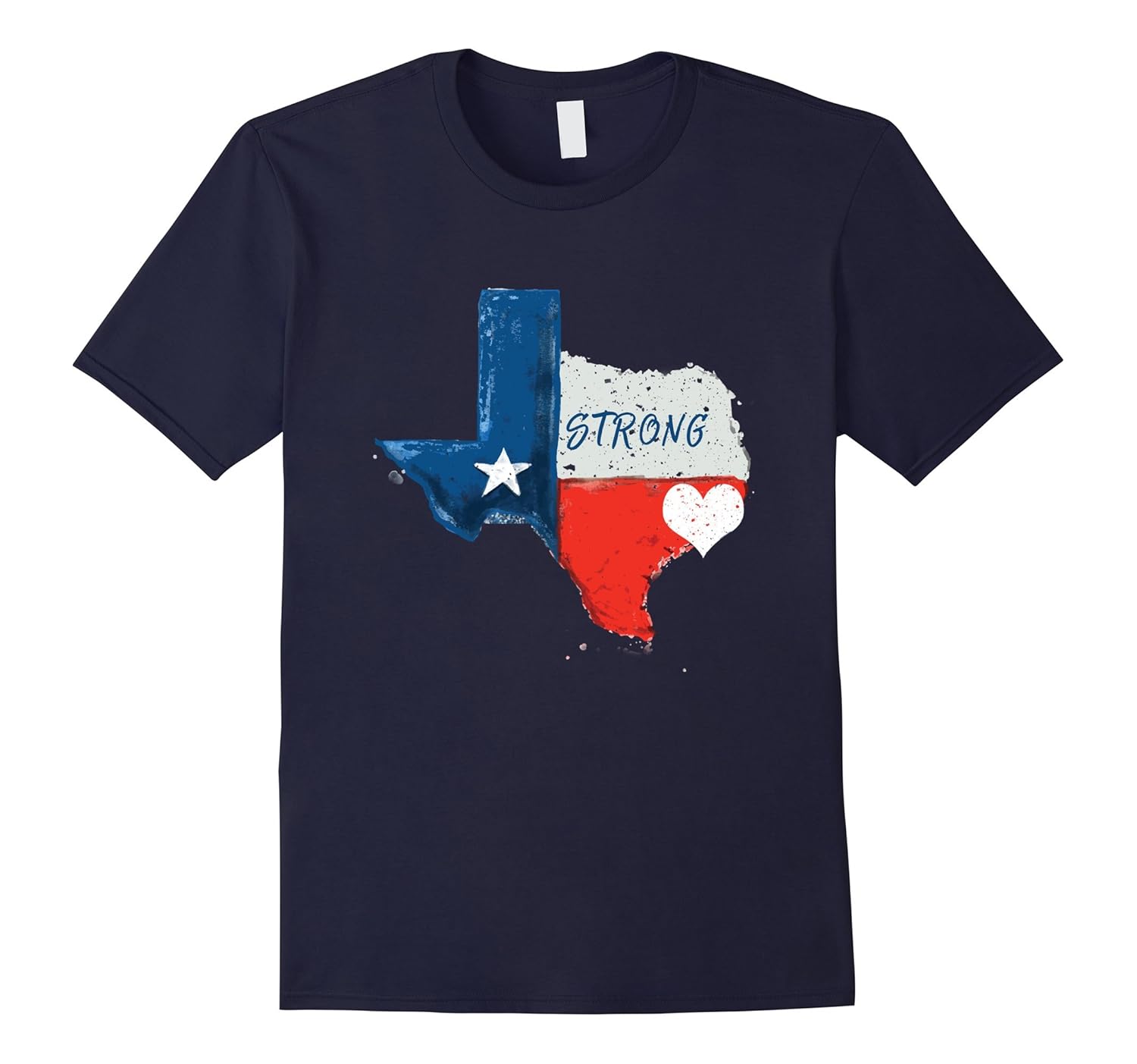 Texas Strong Heartbeat For Houston T-Shirt-BN