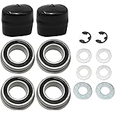 532009040 Front Wheel Bearing Conversion Kit Replacement for Husqvarna Craftsman Poulan 532124959 9040H