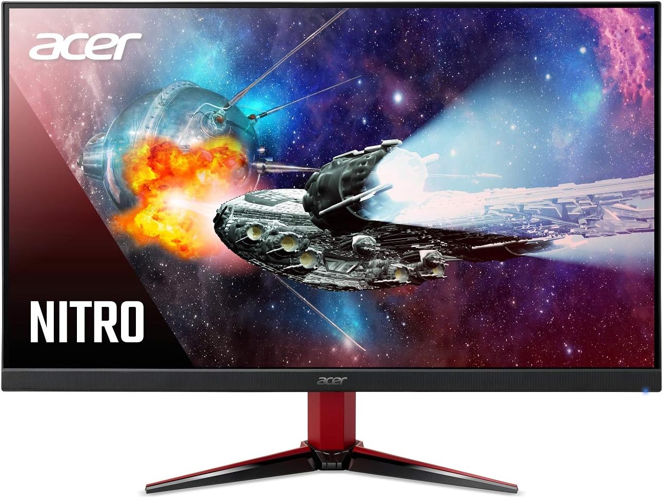 Acer Nitro VG271 Pbmiipx 27 Inches Full HD (1920 x 1080) IPS Monitor with AMD Radeon FREESYNC Technology, 144Hz, VESA Certified DisplayHDR400, (2 x HDMI 2.0 Ports & 1 x Display Port)