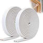 YOUSHARES 39.4 Feet Long Weather Stripping for Door, Insulation Weatherproof Doors and Windows Seal Strip,Collision Avoidance