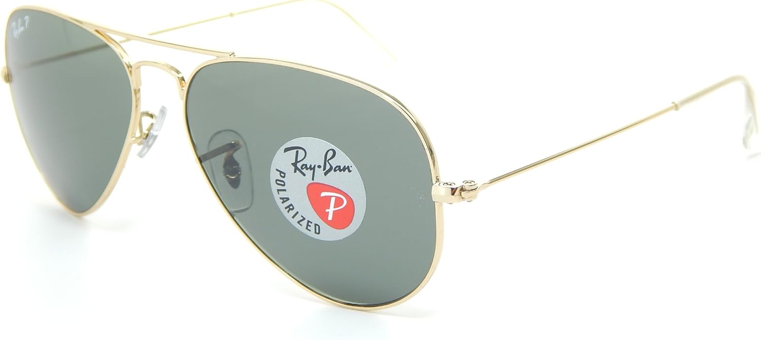 Amazon Com Ray Ban Aviator Rb3025 001 58 Arista G 15 Xlt Polarized 62mm Sunglasses Shoes