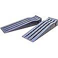 MaxxHaul 50709 Detachable Extendable Car Ramp Set, Portable Car Ramps With 3,250 lbs Maximum Weight Capacity Per Ramp 6,500 l