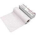 YRYM HT Clear Vinyl Transfer Paper Tape Roll-12 x 50 FT w/Alignment Grid Application Tape for Silhouette Cameo, Cricut Adhesi