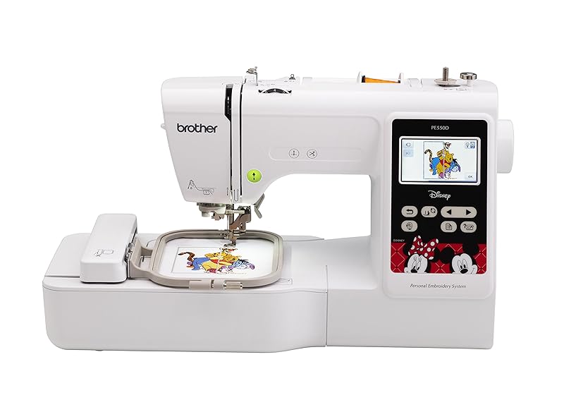 Best Home Embroidery Machine For Beginners: Brother PE550D