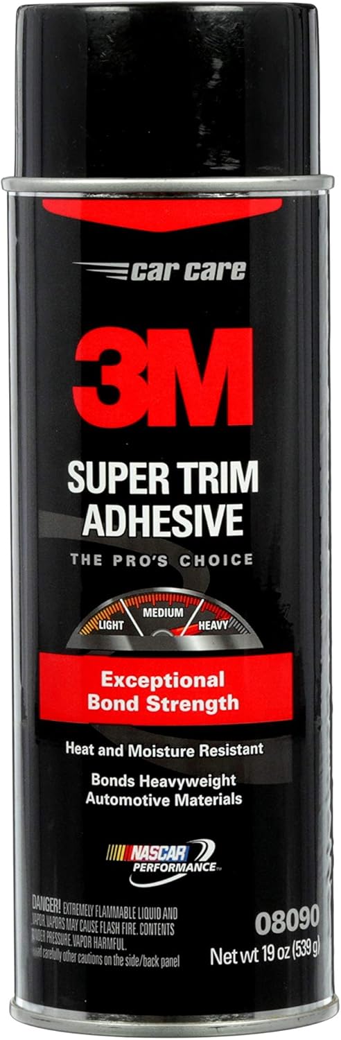 3M Super Trim Adhesive, 08090, 19 oz Nt Wt