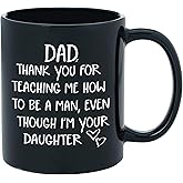 Gifts for Dad From Daughter - Dad Mug from Daughter - Gag Novelty Funny Coffee Cup for Dads - Father's Day, Dad Birthday Gift