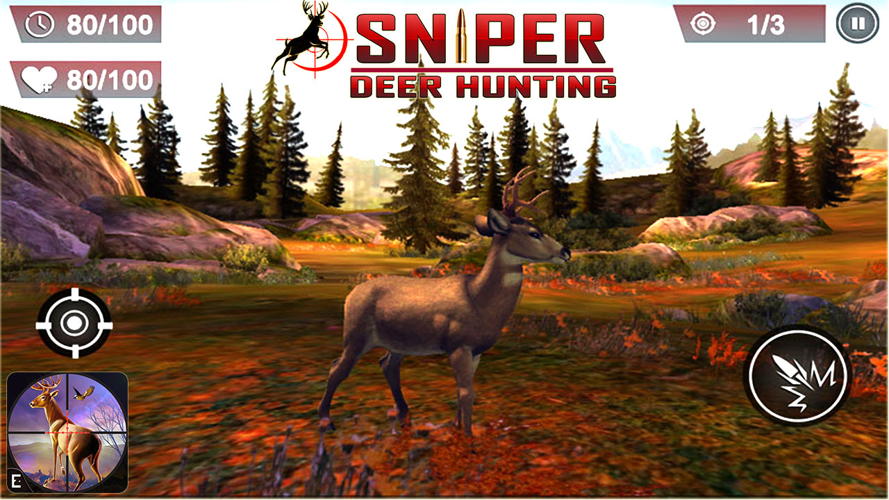 Deer Hunting Game Free - Sniper Deer Hunter Game - Shoot Like a PRO ...