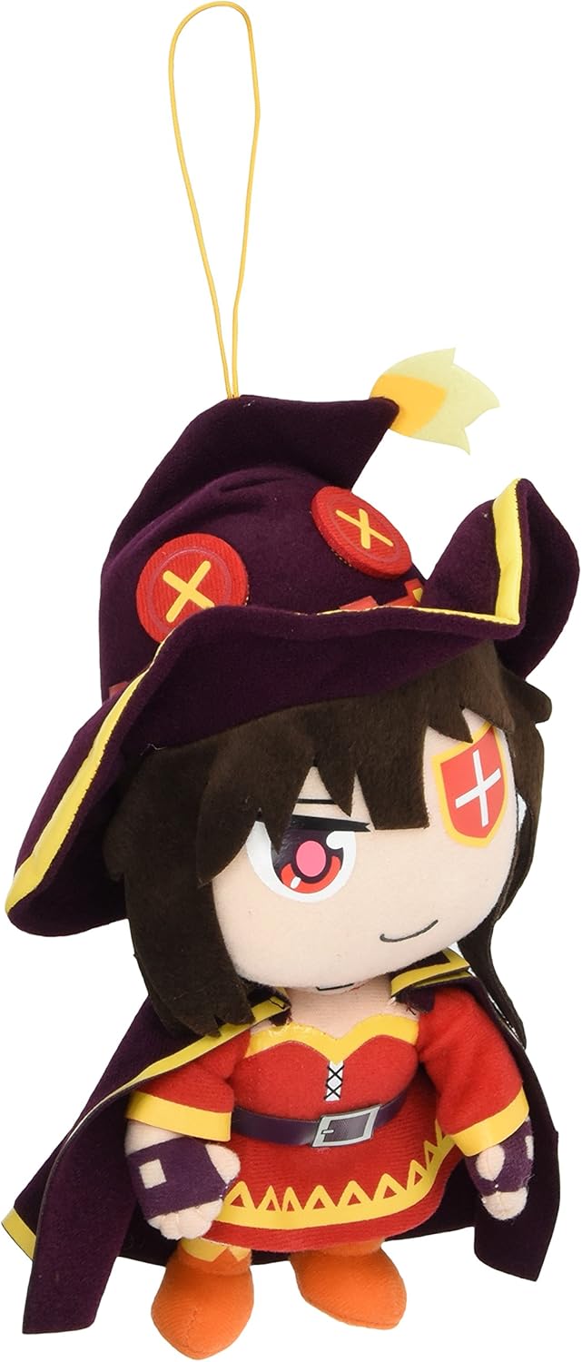 GE Animation Konosuba GE-52232 Megumin Wizard Stuffed Plush, 8.5"