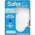 Safer Home SH502 Indoor Plug-In Fly Trap for Flies, Fruit Flies, Moths, Gnats, and Other Flying Insects – 400 Sq Ft of Protec