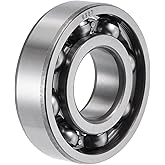 uxcell 6307 Deep Groove Ball Bearings 35mm Bore 80mm OD 21mm Thick CN Open Type Chrome Steel