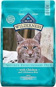 Blue Buffalo Wilderness High Protein Grain Free Natural Adult Indoor Hairball Control Dry Cat Food