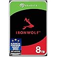 Seagate IronWolf 8TB NAS Internal Hard Drive HDD – 3.5 Inch SATA 6Gb/s 7200 RPM 256MB Cache for RAID Network Attached Storage