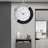 Dankeit Wall Clock,16Inch Decorative Wall Clocks,Silent Non-Ticking Quality Quartz Wall Clock Battery Operated,Large Wall Clo