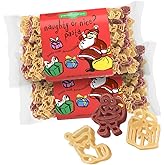 Pastabilities Fun Shaped Pasta for Kids - Christmas - Naughty or Nice Holiday Theme, Non-GMO Natural Wheat and Vegetable Past