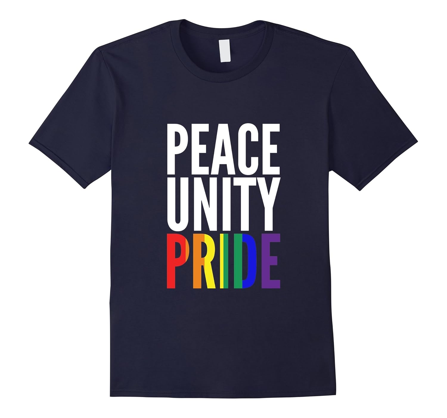 Peace Unity Pride 2017 support human rights best t-shirt-PL