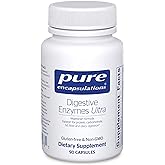 Pure Encapsulations Digestive Enzymes Ultra - Vegetarian Digestive Enzyme Supplement to Support Protein, Carb, Fiber, and Dai