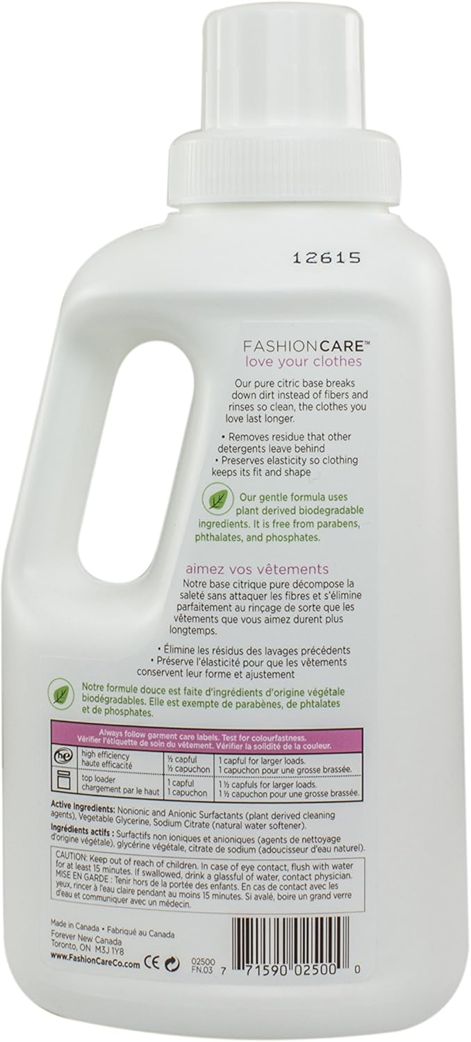 Fashion Care Laundry Detergent Liquid 32 oz High efficiency ...