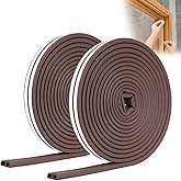 YOUSHARES 52.5 Feet Weather Stripping Seal Strip for Doors/Windows, Self-Adhesive Backing Seals Large Gap， Easy Cut to Size (