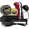 Wave Pomade for Men Strong Hold Easy Wash 360 Wave Training Hair Cream, Waves Grease for Men Promotes Layered Waves, Moisture